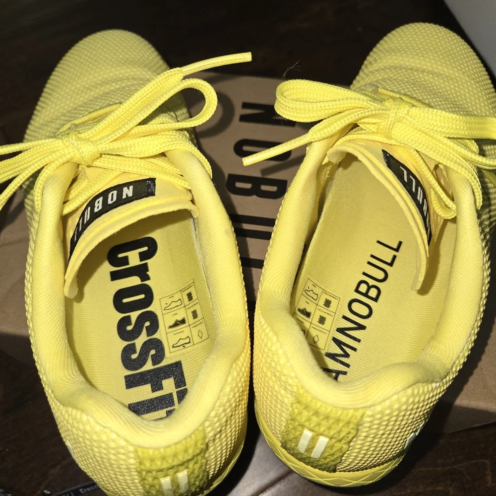 WOMENS NOBULL SF TRAINER LOW Yellow Sneakers